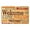 Brown In English-96, variant on High-Quality, Non-Slip 20x32 inch Bath Mat: Super Absorbent, Quick Dry, Stain Resistant - Thin Bathroom Rug for Easy Care and Trendy Vanity Look