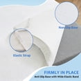 thumbnail image 6 of Gel Memory Foam Mattress Topper with Washable Cover, Full Size 4 inch, Pressure Relief for Back Pain, 6 of 7