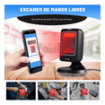 thumbnail image 4 of Lector De Código De Barras Omnidireccional 1d/2d/qr Con Usb, 4 of 5