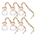 thumbnail image 1 of Minkissy 6Pcs Refillable Hanging Car Air Freshener Diffuser Bottles for Cars, 1 of 7