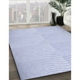 thumbnail image 3 of Ahgly Company Machine Washable Indoor Round Transitional Lavender Blue Area Rugs, 3' Round, 3 of 7