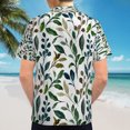 thumbnail image 6 of High Quality Hawaiian Shirts for Men Short Sleeve Aloha Beach Shirt Floral Summer Casual Button Down Shirts Blouses N3IFBB, 6 of 7