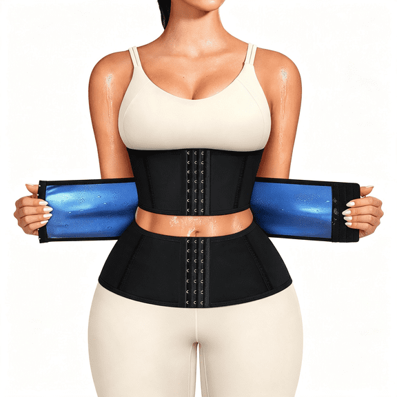 TELOLY Waist Trainer for Women Shapewear Tummy Control Waist C" Er,Sweat Belt for Women