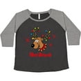 thumbnail image 3 of Inktastic Merry Christmas Reindeer Women's Plus Size T-Shirt, 3 of 5