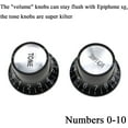 Top Hat Guitar Bell Knobs 6mm Inside Diameter Keep Flush with SG
