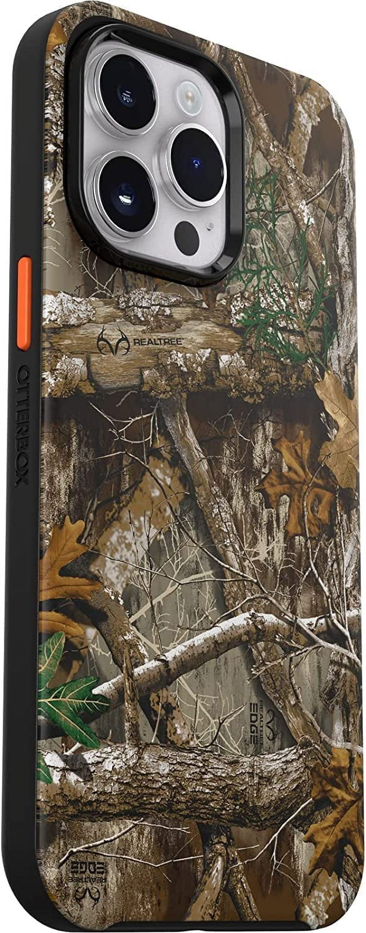 OtterBox Symmetry Series+ Case with MagSafe for iPhone 14 Pro Max Only - Non-Retail Packaging - Realtree Blaze Edge Camo