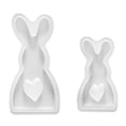 thumbnail image 2 of 2 uds moldes para velas de conejito molde portátil de conejo molde para jabón de cera moldes para velas de animales, 2 of 6
