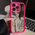 thumbnail image 3 of Black Style Gradient Watercolor Phone Case For iPhone 15 14 Pro Max 13 12 11 Pro Max 7 8 Plus X XS Max XR Soft Silicone Cover, 3 of 5