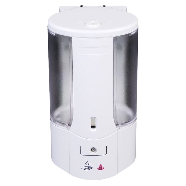Touchless Automatic Soap Dispenser with Motion Sensor Technology for Lotions White ABS 1 Unit