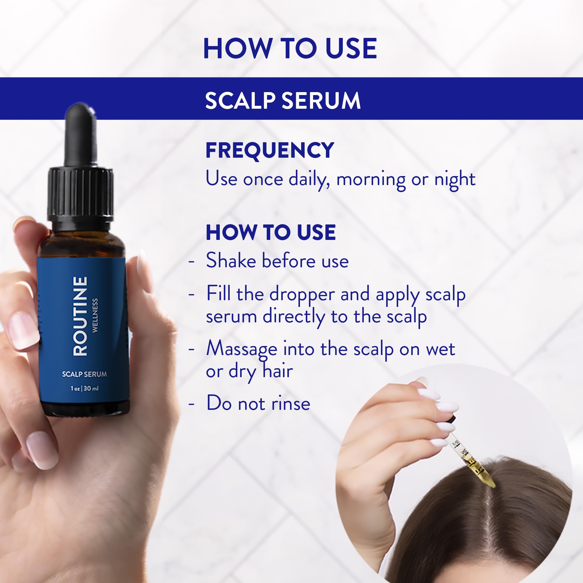 Routine Wellness Scalp Serum for Thinning Hair, 1 oz photo 4