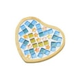thumbnail image 2 of 4.13x3.74x0.39in Valentine's Day Crafts Mosaic Tile Set, Wooden DIY Craft Kit for Making Cup Mats and Creative Projects, 2 of 6