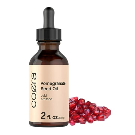 Pomegranate Seed Oil 2 oz | Cold Pressed | For Face & Hair | by Coera
