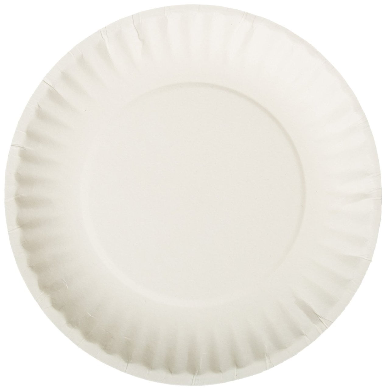 10 PACKS AJM AJMPP6GRE Green Label Paper Plates, Microwavable, 6