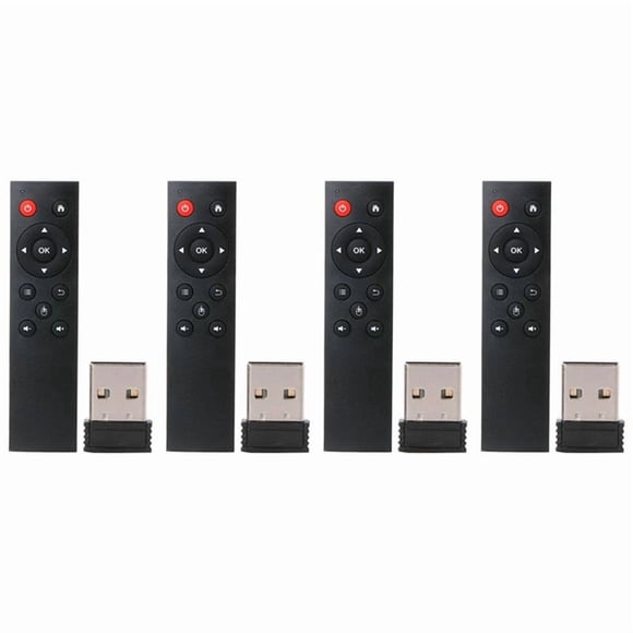 4X Universal 2.4G Inalámbrico Ratón del Aire Teclado Control Remoto para Pc Android TV Box