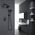 thumbnail image 3 of 5 Functions Complete Shower System with Rough-in Valve, 3 of 5