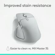 Logitech MX Master 4, Ergonomic Wireless Mouse with Advanced Performance Haptic Feedback, Pale Gray
