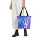 thumbnail image 5 of Disketp Swirl Blue And Purple Bolsa de Hombro Casual para Mujer, Bolso Cruzado para Compras, Viajes y Uso Diario, 5 of 6
