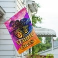 thumbnail image 3 of America Forever Flags Mystical Masks, Mardi Gras House Flag, Masquerade Masks Fleur De Lis Carnival 28 x 40 Inch Double Sided Seasonal Yard Outdoor Holiday Decorative Flag, 3 of 3