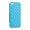Blue, variant on Lambskin Leather Case for iPhone 5
