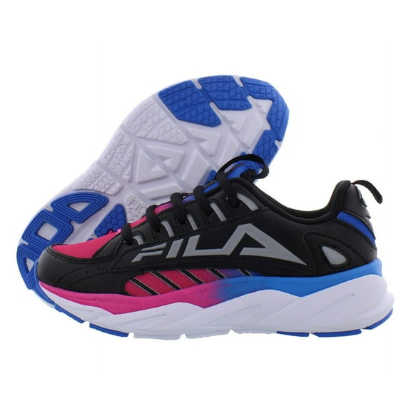 Fila Surefire Girls Shoes Size 10.5, Color: Black/Pink/Blue