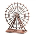 thumbnail image 2 of Cheers.US &nbsp;Ferris Wheel Figurine Wrought Iron Figure Model Ferris Wheel Model Sculptures Tabletop Art Sculpture Model Cabinet Desk Decorative Art Statue for Home Office Souvenir Gifts, 2 of 7