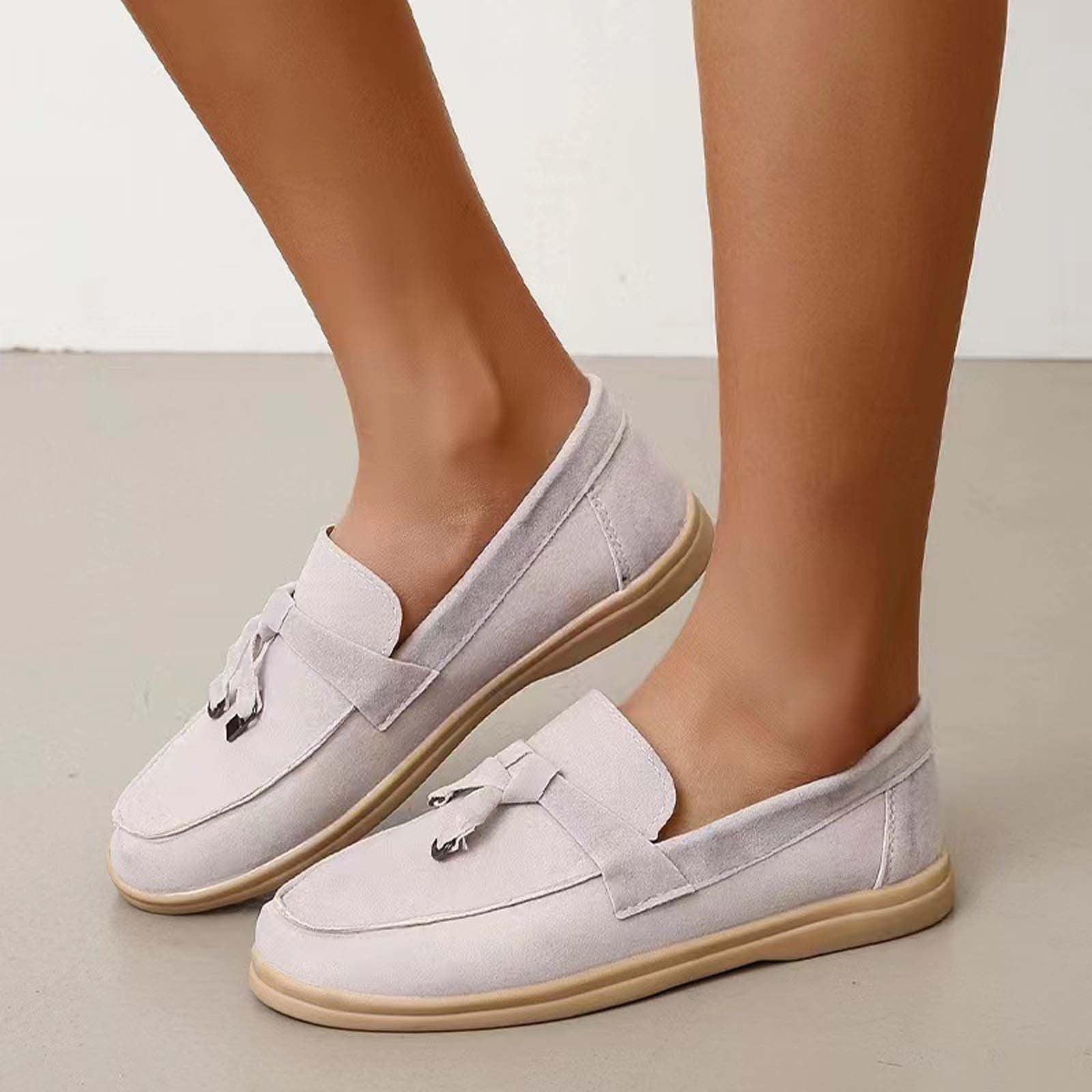 Casual Plus Size Shallow Mouth Shoes Women's Foreign Trade European And American Fashion Shoes Women Shoes Fashion