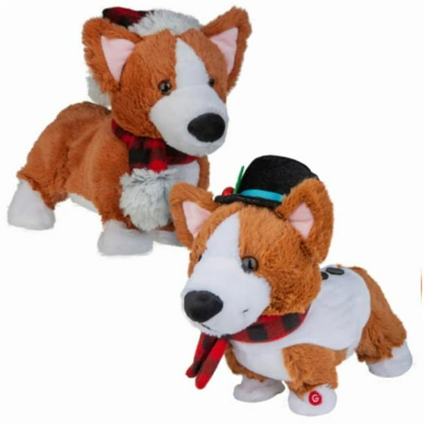 stuffed corgi toy