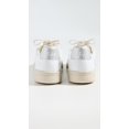 thumbnail image 3 of Tenis Veja Urca de lona revestida en plata blanca para mujer, 3 of 4