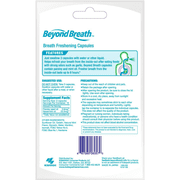 Beyond Breath Breath Freshening Capsules, Fresher Breath From Inside-Out, Lasts Up To 8 Hours, Parsley & Mint Oils, 50 Capsules