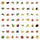 thumbnail image 3 of 60Pcs Fruits Vegetables Stickers for Laptop Waterproof Aesthetic Trendy Sticker, 3 of 4