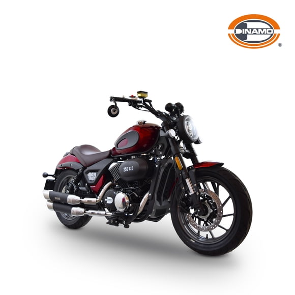 Motocicleta clasica DINAMO B-52 250 Rojo