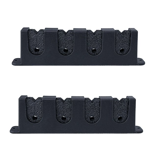 SNNROO Support de Rangement Horizontal pour Canne à Pêche 3/4/6 Support Mural Modulaire