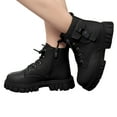 Bmisegm Girls Versatile Fashion Short Boots Winter New Children Simple
