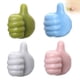 thumbnail image 3 of Injueey 4 Uds. Gancho que no deja marcas Soporte creativo para cepillos de Soporte multifuncional para toallas Estante para toallas de puño Juegos de accesorios de baño Injueey HA014859-00, 3 of 6