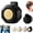 Black, variant on Portable Mini Fan Clip On, Small Fan Clip on for Shirt & Waist, Adjustable 3-Speed Suspended Whirlwind Fans, For Outdoor & Travel & Office, Travel Accessories
