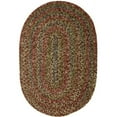thumbnail image 1 of Rhody Rug Sophia Braided Indoor-Outdoor Rug, 2' x 4', Multicolor, Reversible, Brown, 1 of 4