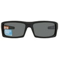 thumbnail image 3 of Men's Polarized General 673118973864 Black Wrap Sunglasses, 3 of 3