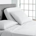 thumbnail image 2 of CCNY Top Split Flex Sheet Set for Adjustable Bed 36" Split Head King White 1000 TC Egyptian Cotton 4pc fits upto 18" Deep Pocket, 2 of 8