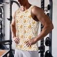 thumbnail image 5 of Salouo Squirrel And Leaves for Men's Tank Tops,Sleeveless Muscle Shirts for Men Quick Dry Workout Tank Top Gym Muscle Tee Fitness Bodybuilding Sleeveless T Shirt-3X-Large, 5 of 7