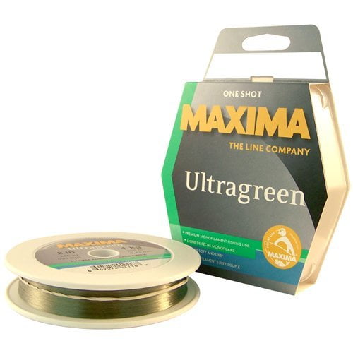 Maxima Fishing Line One Shot Spool, Ultragreen, 2-Pound/280-Yard 