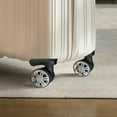 thumbnail image 3 of 2 Pcs Roue Silencieuse pour Bagage Rotation 360 Universelle Robuste pour Ensembles de Bagages Noir Sans Frein, 3 of 6