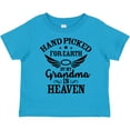 thumbnail image 3 of Inktastic Handpicked for Earth by My Grandma in Heaven Angel Wings Boys or Girls Toddler T-Shirt, 3 of 5