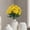 H, variant on Artificial Daisy Flowers Realistic Fake Flower Stems Lifelike Floral Arrangement Home Office Table Centerpiece Wedding Decoration Faux Flowers Indoor Decor Gift Fresh Style Floral Display
