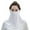 646_White, variant on 1 Face Mask Black Spandex Windproof Headgear Solid Color Ski Guard Outdoor Sports Headgear for Cycling Fishing Riding Multifunctional Breathable Neck