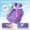 thumbnail image 3 of Gocvo Kids Backpack for Girls, Waterproof Teens Bookbag Cute School Backpacks, Students Bookbag Set with Lunch Box(Donut), 3 of 9