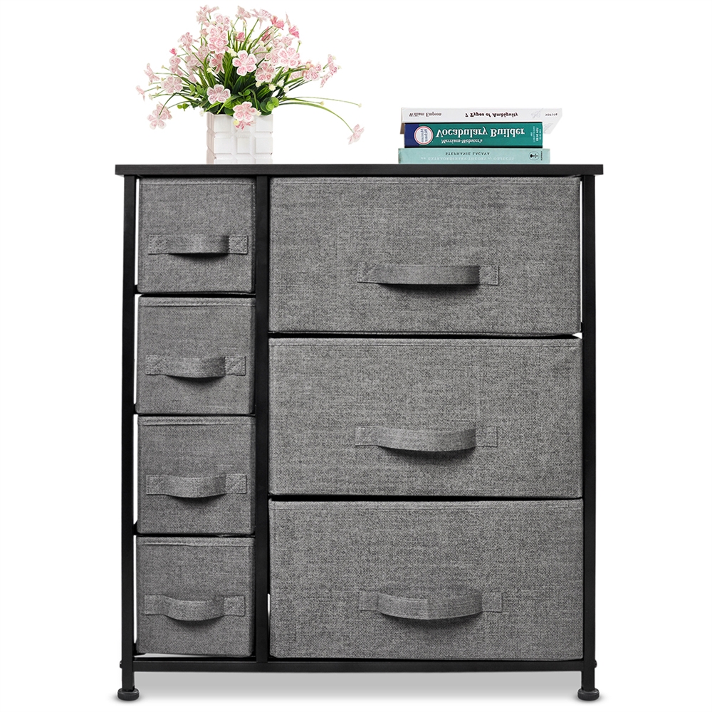 Bigroof Dresser Storage Organizer, Fabric Drawers Closet ...