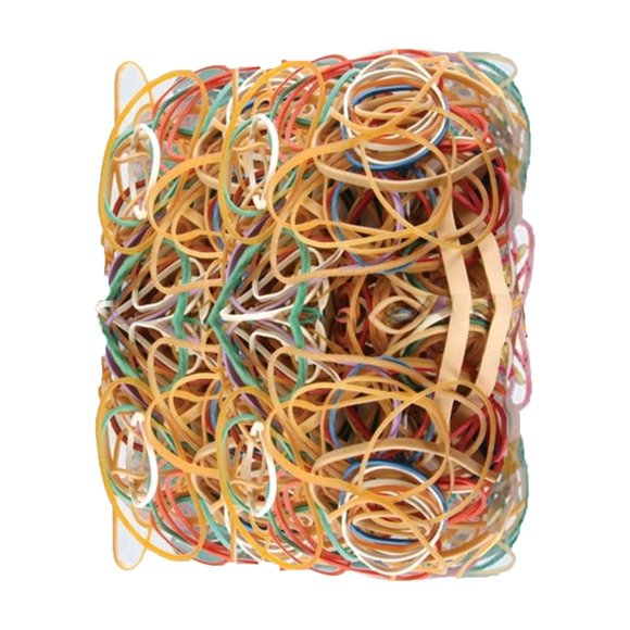 Astar Rubber Bands, Assorted Colors, Assorted Sizes