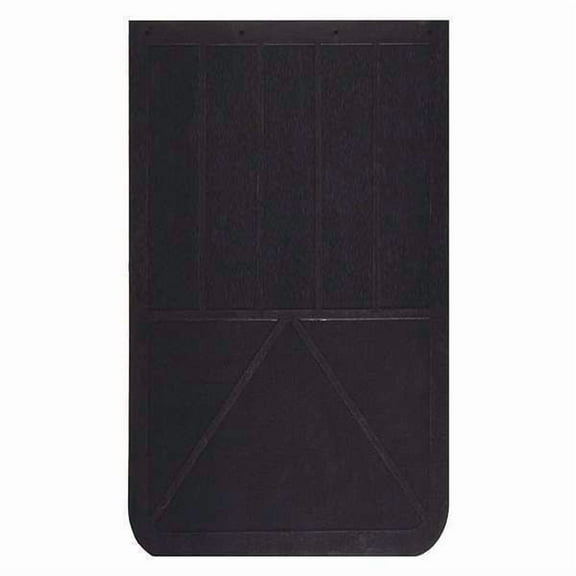 BUYERS PRODUCTS Mud Flaps, Black, Rubber, 30" L x 24" W, PR