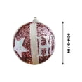 thumbnail image 2 of Fiudx Adorno Colgante para Árbol de Navidad, Bolas Navideñas de Espuma con Lentejuelas, Adornos Suaves y Adorables, Decoración Festiva para El Hogar, Fácil de Colgar, Reutilizable para Múltiples Fest, 2 of 7