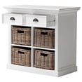 thumbnail image 5 of NovaSolo Halifax Medium Buffet with 4 Baskets in Pure White, 5 of 9